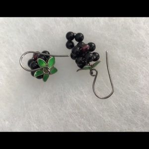Coldwater Creek blackberry earrings